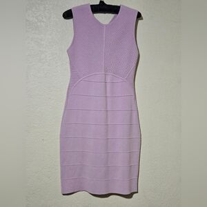NWOT Anne Klein Sheath Knit Dress Lavender Small